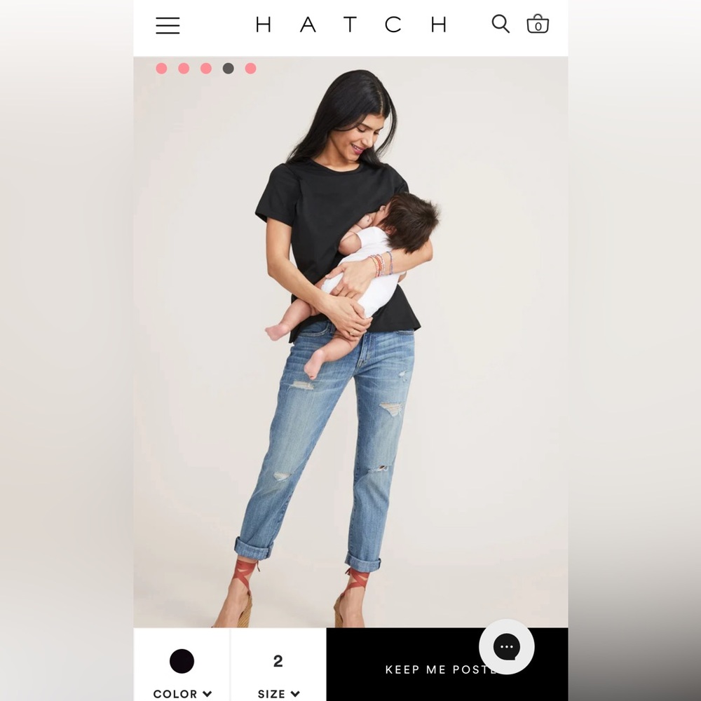 Hatch “The Luxe Nursing Tee”